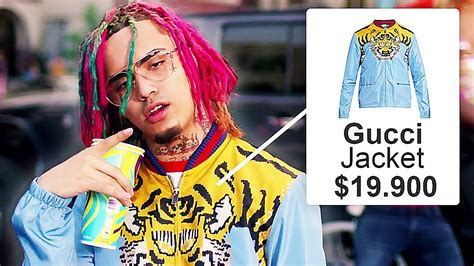 lil pump clothes gucci|lil pump songs.